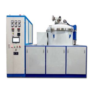 High Temperature Vacuum Induction Graphitization Furnace with 2600℃ PLC Control