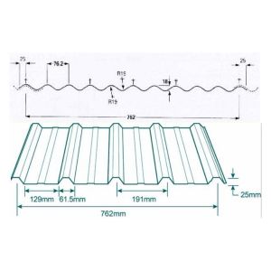 double layer machine for roofing