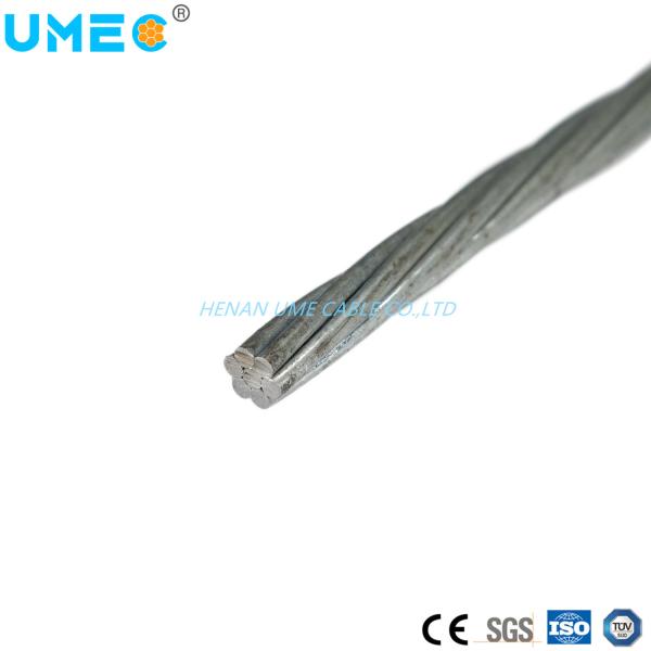 Quality Bare Overhead Stay Wire/Guy Wire ASTM A475 Galvanized Steel Wire Strand 7/16 7/3.68mm for sale