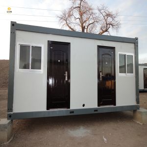 Buy cheap Galvanized Steel Prefabricated Container House with Glass Wool Panels from wholesalers