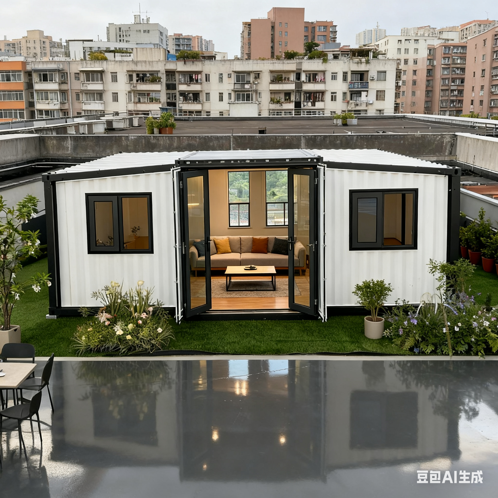 Buy cheap Foldable Modular Homes with 18.5 Square Meters Floor Area and L2950*W6300*H2480 Expanded Size Featuring Wire 2.5m² from wholesalers