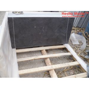 Buy cheap Limestone - Black Limestone Honed Slabs - HestiaMade from wholesalers