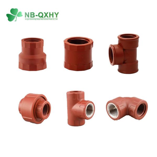 Quality 1/2" 2" Inch Pph Elbow Tee Thread Pipe Fitting for Water Supply Customized Request for sale