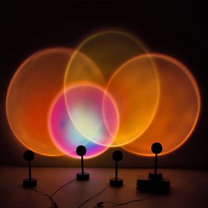 Buy cheap Smart Sunset Lamp, WiFi Sunset Projector Light 16 million Color work with Alexa&Google/Color Changing/Dimmable from wholesalers