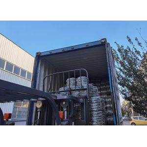 Buy cheap Antirust 2.5mm Security Barbed Fencing Wire Hot Dipped Galvanized from wholesalers