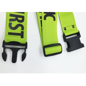 5.0CM Wide Personalised Luggage Straps With Nylon Polyamide Material