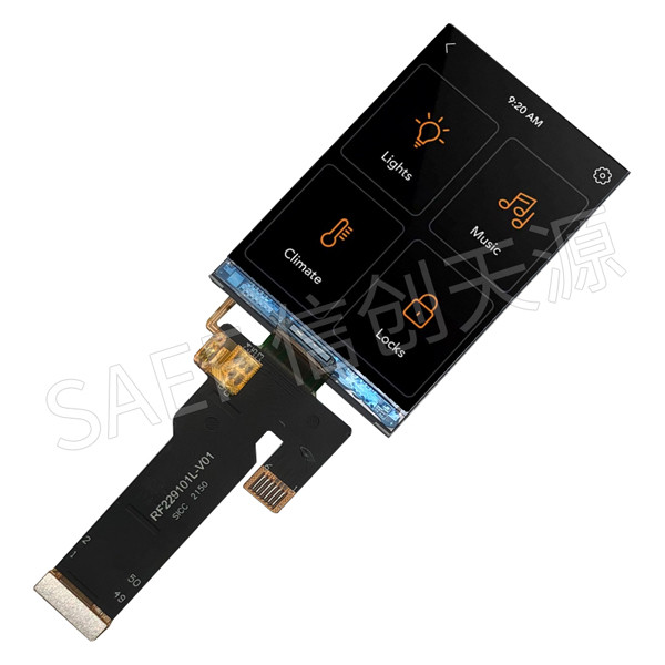 Quality High PPI IPS TFT LCD 344x476 2.29" Inch ST77903 8bits RGB Interface for sale