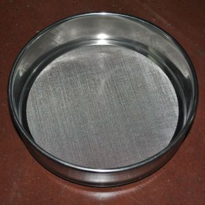 Buy cheap Laboratory Wire Mesh Sieve , 10 30 50 60 80 Micron Stainless Steel Fine Mesh Sieve from wholesalers