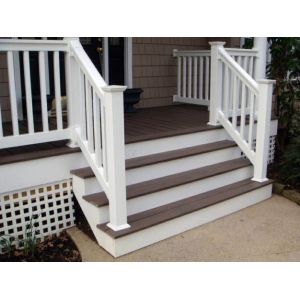 Buy cheap Home Use FRP Hand Railing Fiberglass Balustrades 36cm-96cm Width from wholesalers