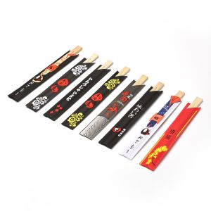 Buy cheap Customised Custom Logo High Quality Disposable Wooden ChopSticks Reusable Boutique Round Stick Bamboo Chopsticks from wholesalers