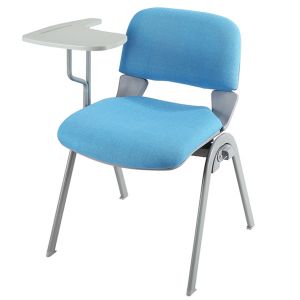 Buy cheap Foam Cushion W510cm Stackable Fabric Chairs / Writing Pad Study Chair from wholesalers