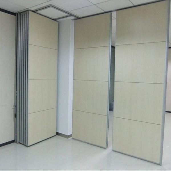 Fashion Sliding Office Partition Walls With Aluminum Frame Hanging System