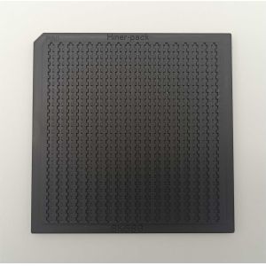 SGS Customized 4 Inch PC Waffle Pack Bare Die Tray 648PCS Storage