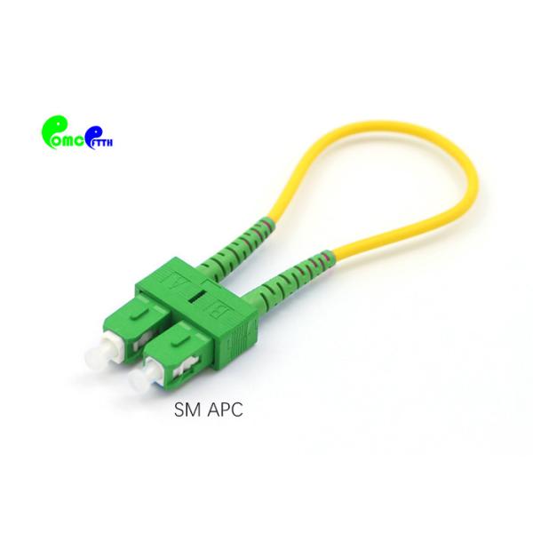 SC - SC Optical Fiber Patch Cable LSZH Duplex Collocated With SC/UPC Interface
