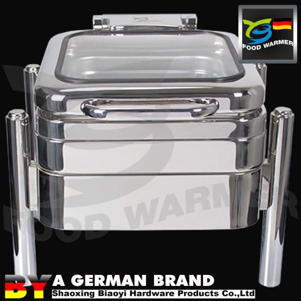 Quality Electric Heating Mini Chafing Dish With Modern Plane Window Design for sale