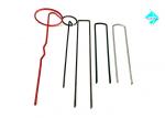 Buy cheap Carbon Steel Ground Grass Staple Pins， Landscape Fabrics Turf Pins 4-14 Length from wholesalers