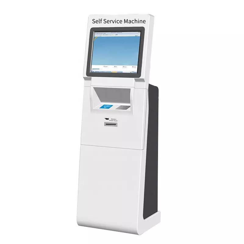 Buy cheap Card Issuing Note Recycler Receipt Printer Self Service Kiosk Machine from wholesalers