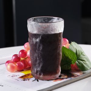 China Modern Engraved Whiskey Glass bourbon Drinking Cup 10oz on sale