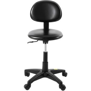 Buy cheap Black PU Lab Antistatic Chair with Ergonomic Design and Model PU-AC-001 for ESD Labs from wholesalers