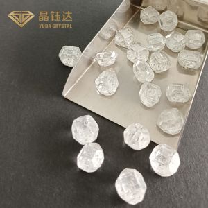 Buy cheap Transparent Clear Lab Grown HPHT Loose Rough Diamonds from wholesalers