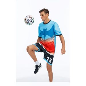 Full-body customized football suit men's and women's same style