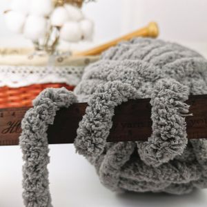 Buy cheap DIY Chunky Chenille Yarn 100% Polyester Fluffy Crochet Yarn For Rug Pillow Mattress from wholesalers