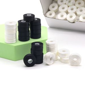 High Tenacity Polyester 75D/2 Wound Bobbins Threads 70D/2 Size L 144pcs/Box