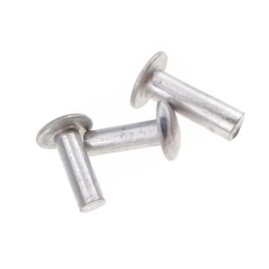Buy cheap Aluminum Flat End Truss Head Rivets Solid Grade 5052 Fastener from wholesalers