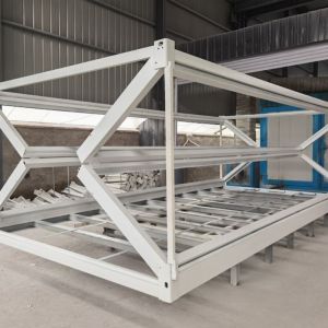 Buy cheap 20ft Foldable Prefabricated Container House for Workshop Warehouse Construction Office from wholesalers