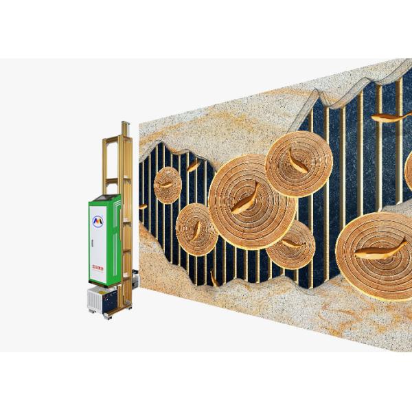 Quality Multifunctional Robot Wall Printer , 2880Dpi 3d Automatic Wall Painting Machine for sale