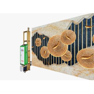 Buy cheap Multifunctional Robot Wall Printer , 2880Dpi 3d Automatic Wall Painting Machine from wholesalers