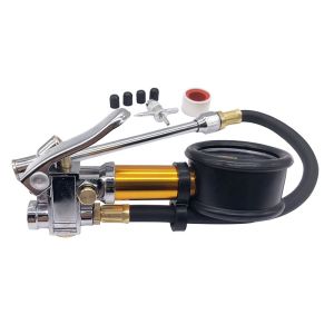 Buy cheap 50mm 100 Psi Tyre Pressure Gauge Air Chuck Heavy Duty Tire Inflator Gauge from wholesalers