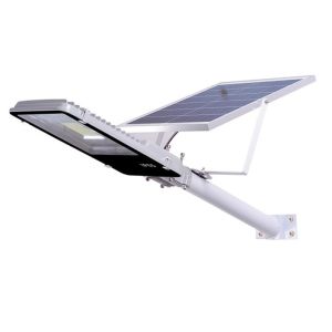 6500K 100 Watt IP65 Solar Powered LED Street Lights Integrated Pathway Lamp