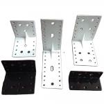 Buy cheap Stainless Steel Carbon Steel Custom Stamping Decorative L Shape Metal Bracket Angle Corner Brackets from wholesalers