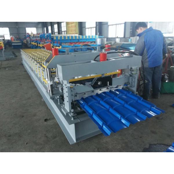 Buy cheap High Efficiency Glazed Tile Machine With Automatic Hydraulic Cutting System from wholesalers