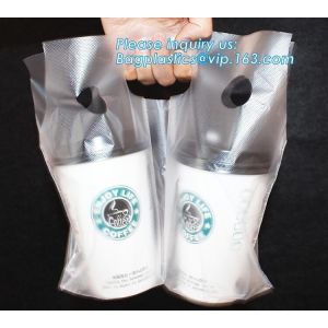 100% Biodegradable Cup bags, HDPE polyethylene plastic coffee juice cups
