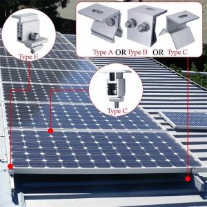 Buy cheap Great Quality Solar Mounting Accessories Module Bracket Components For Frameless PV module from wholesalers