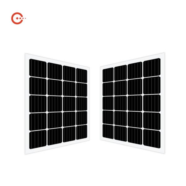 Quality Rixin CE BIPV Solar Panels Transparent Glass Monocrystalline PV Module for sale