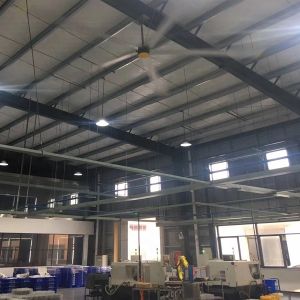 Buy cheap 6.1m Industrial Ceiling Fan With 6 Aluminum Blades Enhances Airflow In Garment Shops from wholesalers