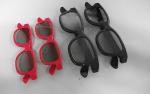 Custom Plastic Circular Polarized Reald 3D Glasses For Kids Or Adult