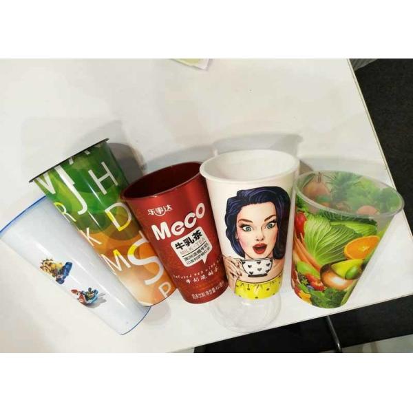 Quality Iml Cups OEM Custom IML In Mold Label Printing Glossy or Matt SGS Certification for sale