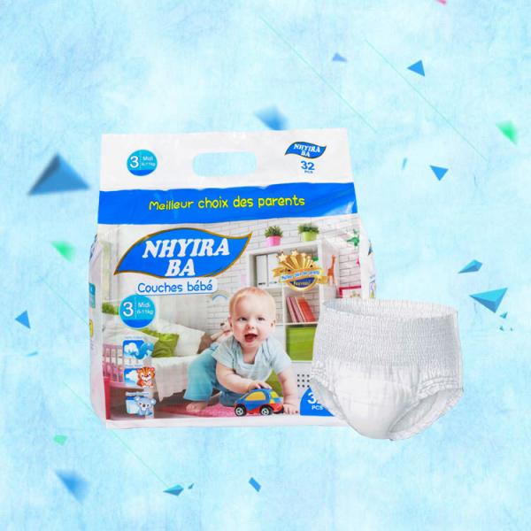 Buy cheap Eco Friendly Disposable Baby Diapers / Nappies Brand Customization Stretchable from wholesalers