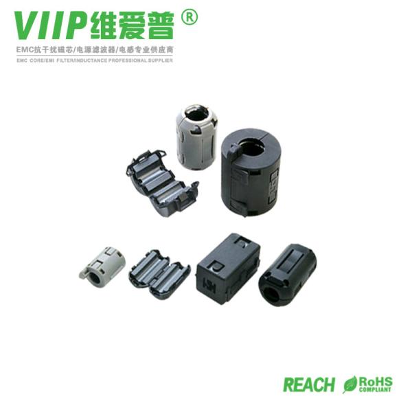 Buy cheap Black Speaker Mouse Cable Ferrite Choke Clip On Rohs Reach from wholesalers