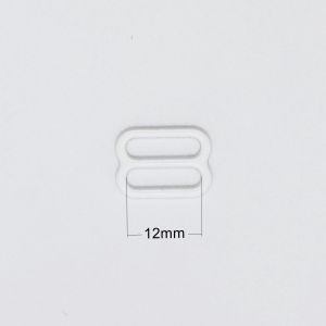 Buy cheap White 12mm Bra Adjustable Slider Metal Lingerie Hook from wholesalers