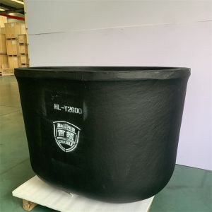 High Purity black Silicon Carbide Crucible Premium Ensuring Consistent