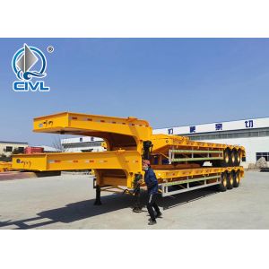 Buy cheap Flatbed Container Multi Axles Semi Trailer Trucks from wholesalers