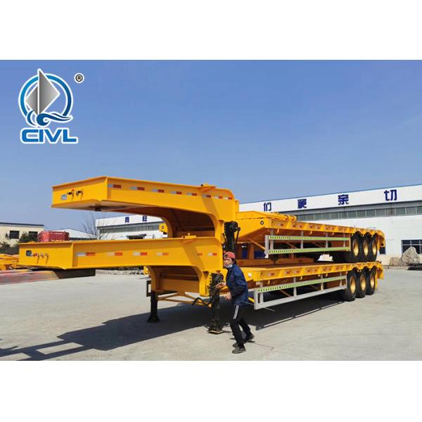 Quality Flatbed Container Multi Axles Semi Trailer Trucks for sale