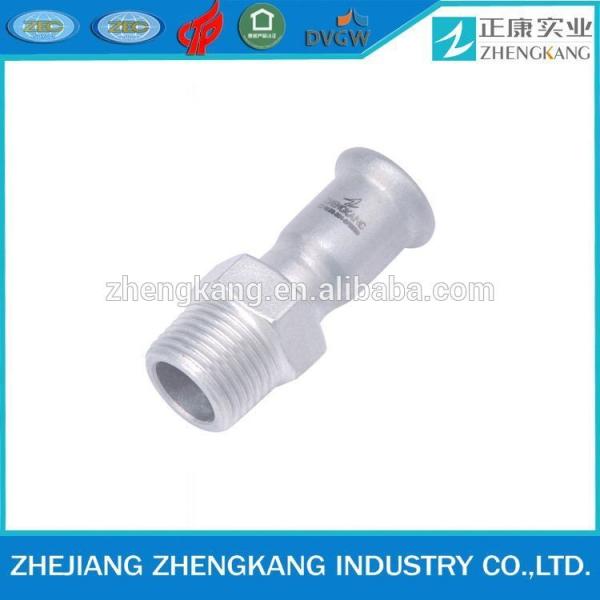 Buy cheap Adapter female threaded stainless/galvanized carbon steel press fitting M profile from wholesalers