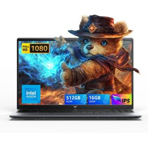 15.6" Windows 11 Laptop Computer Quad Core Alder Lake N97 3.6GHz For Office