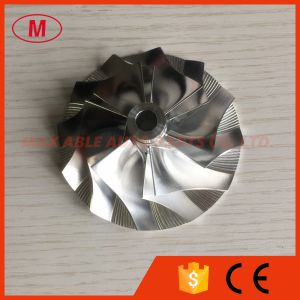 Buy cheap K23/3LD/KKK 3LDZ 5223-123-2005 53.50/80.00mm 6+6 blades milling/aluminum 2618/billet compressor wheel for 5222-988-3100 from wholesalers